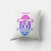 20 Jahre traditionelle China 20 Jahre Hochzeit Kissen (Rückseite)