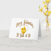 20. Jahrestag Karte (Gelbe Blume)