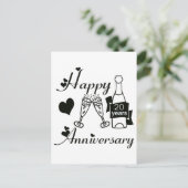 20. Jahrestag Postkarte (Stehend Vorderseite)