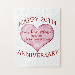 20. Jahrestag Puzzle