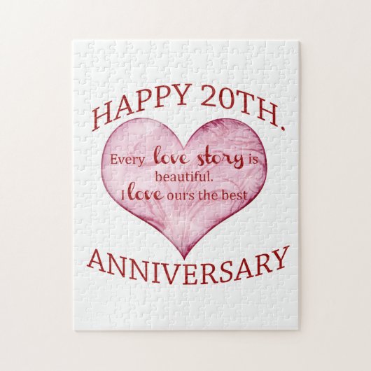 20. Jahrestag Puzzle (Vertikal)