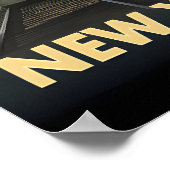 20. JAHRHUNDERT New York Central System New Retro Poster (Ecke)