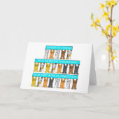 20-jährige Arbeits-Jahrestags-Glückwünsche Karte (Gelbe Blume)