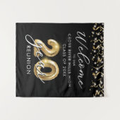 20-jährige Wiedersehen Willkommen Black Gold Ballo Wandteppich (Vorderseite (Horizontal))