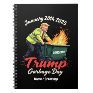 20. Januar 2025 Trump Garbage Day Sparks Political Notizblock