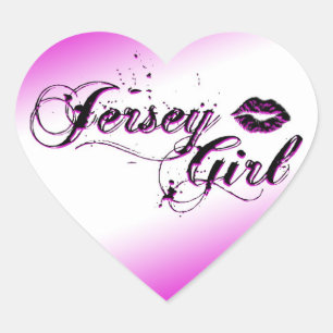 20 Jersey Girl Stickers