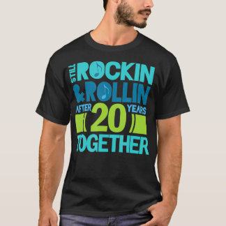 20. Jubiläum 20 Jahre Gemeinsam Paare Geschenk T-Shirt