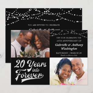 20. Jubiläum 20 JAHRE IN DIE EWIGKEIT Einladung