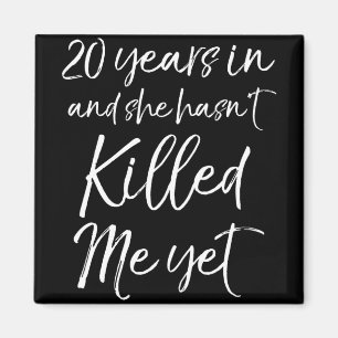 20. Jubiläum 20 Jahre, und sie hat't Ki Magnet