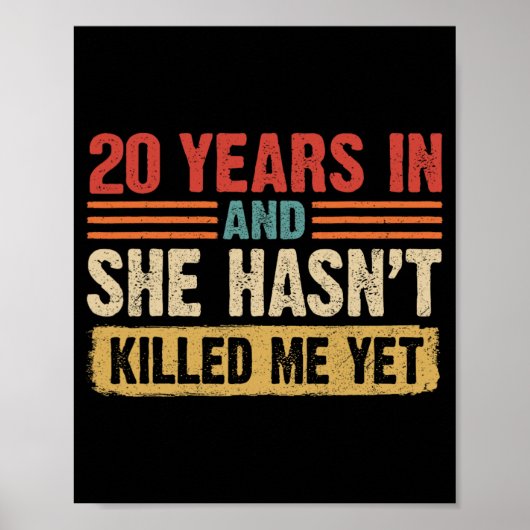 20. Jubiläum 20 Jahre, und sie hat't Ki Poster (Vorne)