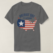 20. Jubiläum 911 werden wir Patriot nie vergessen T-Shirt (Design vorne)