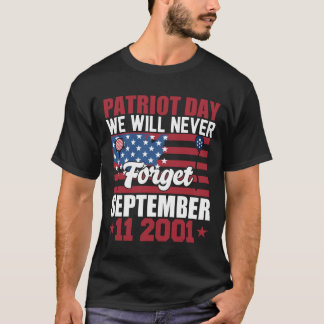 20. Jubiläum 9 11 Vergessen Sie nie den T - Shirt