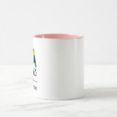 20. Jubiläum Bird Couple Matching Tasse (Zentrum)