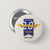 20. JUBILÄUM Design Button (Vorne & Hinten)