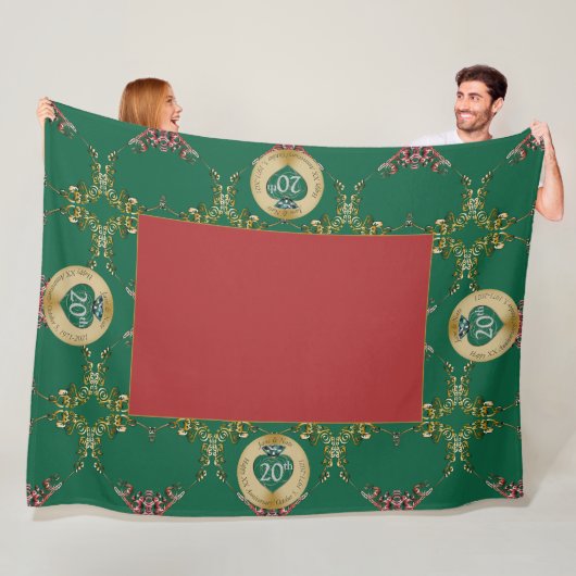 20./Jubiläum Fleece Blanket (Beispiel)