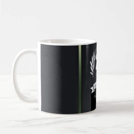 20. Jubiläum Kaffee Tasse Black Whit Gray (Links)