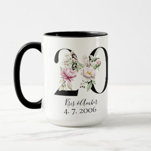 20. Jubiläums-Kaffeetasse Tasse