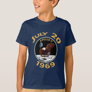 20. Juli 1969 Auftrag Apollo 11 zum Mond T-Shirt
