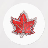 20 Kanada 1867 Jahrestag 150 Jahre Etiketten (Design 1)