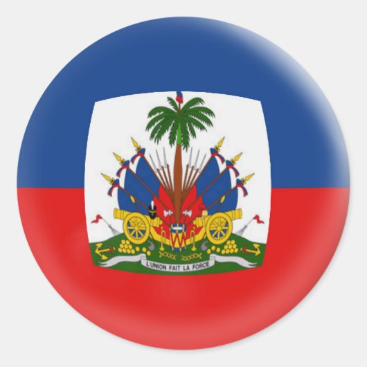 20 kleine Aufkleber Haiti Blase Flag (Vorderseite)
