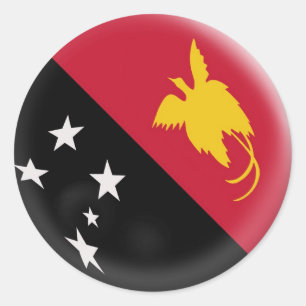 20 kleine Aufkleber Papua Neue Guinea