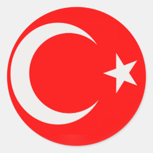 20 kleine Aufkleber türkische Flagge Turkiey