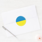 20 kleine Aufkleber Ukraine Flagge (Umschlag)