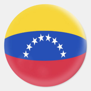 20 kleine Aufkleber Venezuela-Venezolanerflagge