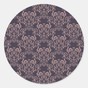 20 Lila Damask Lace Wedding Umschlag Aufkleber