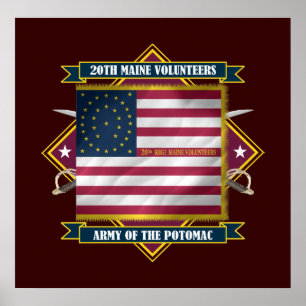 20. Maine (Diamond) Poster