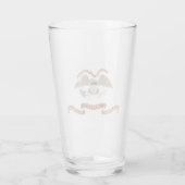 20. Maine-Emblem - beunruhigt Glas (Rückseite)