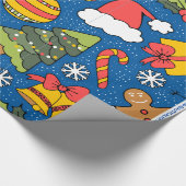 #20 Nautical Haven Wrapping Paper "Big Size" Geschenkpapier (Ecke)