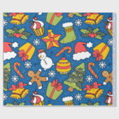 #20 Nautical Haven Wrapping Paper "Big Size" Geschenkpapier (Flach)