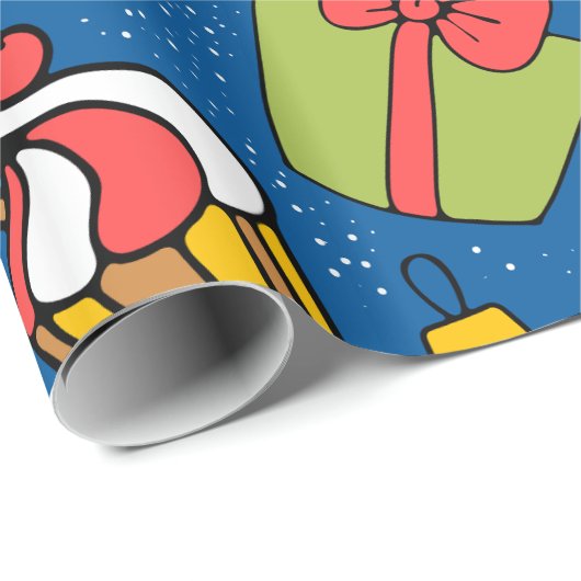 #20 Nautical Haven Wrapping Paper "Big Size" Geschenkpapier (Rolleneckpunkt)