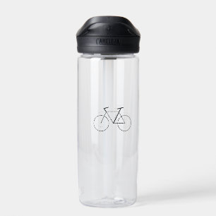 20 oz Wasserflasche mit sauberem Fahrraddesign Trinkflasche