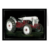 "20 Pferde" - Traktorkarte (Vorderseite (Horizontal))