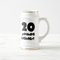 20 Pfund leichter