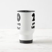20 Pfund leichter Reisebecher (Mittel)