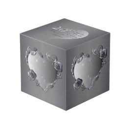 20. Platinum Rose Herzrahmen 4 Fotos Würfel