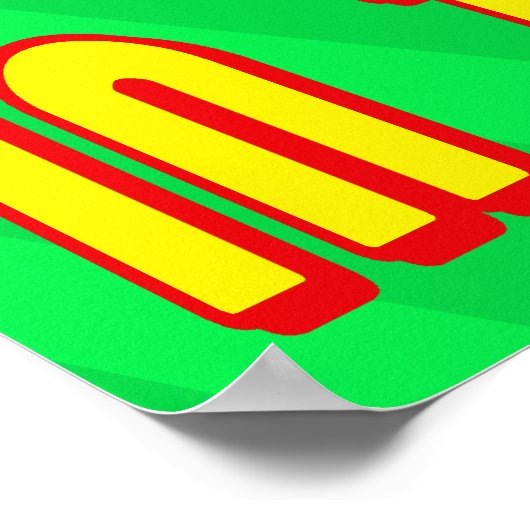 20 PROZENT DES EINZELHANDELS POSTER (Ecke)