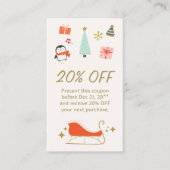 20% Rabatt Gutscheinverkaufsaktion (Vorderseite)