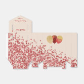 20. Ruby Red Glitter Champagner Geburtstag Geschenkschachtel (Ungefaltet)