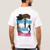 20 Schritte hinten T-Shirt (Rückseite)