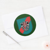 20. SFG (A) 1 RUNDER AUFKLEBER (Umschlag)