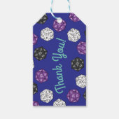 20 Sided Dice DND Games Geburtstagsparty Geschenkanhänger (Vorderseite)