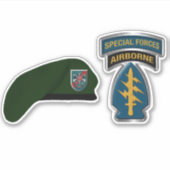 20. Special Forces Group Aufkleber (Vorderseite)