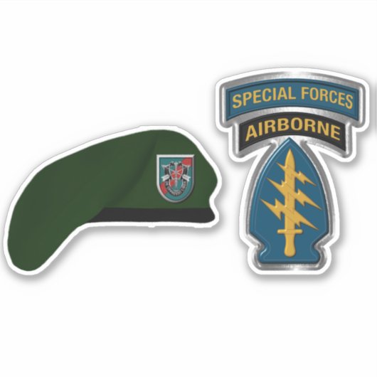 20. Special Forces Group Aufkleber (Vorderseite)