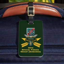 20. Special Forces Group Gepäckanhänger