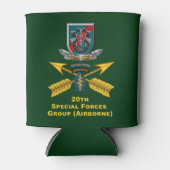 20. Special Forces Group (Im Flugzeug) Dosenkühler (Vorderseite)