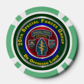 20. Special Forces Group Pokerchips (Rückseite)